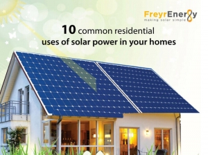 10 Practical Uses of Solar Power in Your Homes - FreyrEnergy: